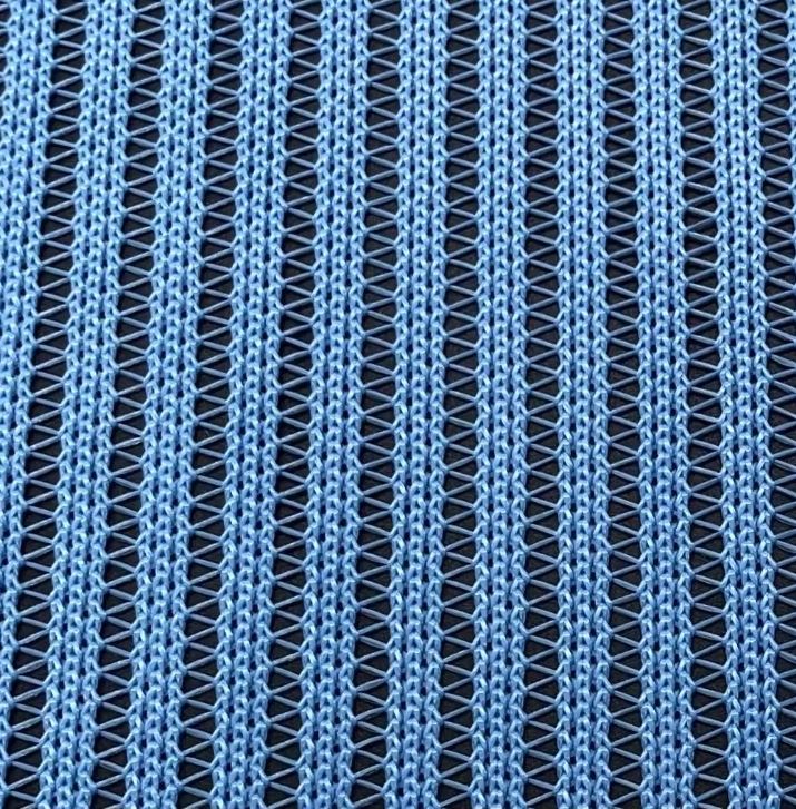 Strip 100% Polyester Mesh Fabric For Office Chair, Cradle, Outdoor Furniture